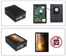 Kit Raspberry Pi 4 B 4gb Original + Fuente 3A + Gabinete + Cooler + HDMI + Mem 16gb + Disip   RPI0105